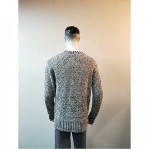 BLACK \u0026 WHITE BLENDED MAN SWEATER RLMS0009F