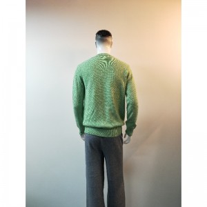 SWETER Z SZYJKIEM Z GREEN CREW AWOKADO RLMS0027F