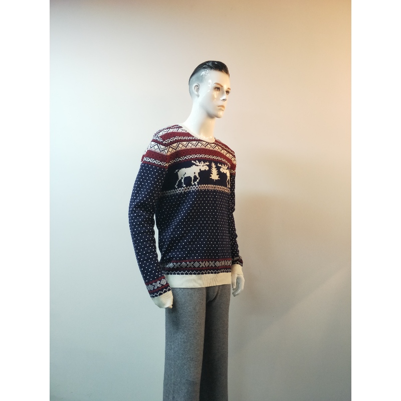 SWETER NADRUKOWY RLMS0047F