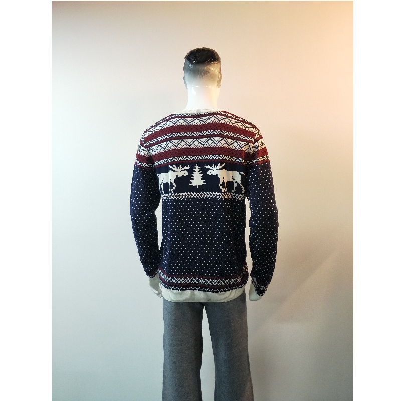 SWETER NADRUKOWY RLMS0047F