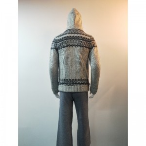 SZARY PŁASZCZ PŁASZCZOWY RLMS0078F