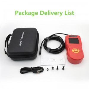 Endoskop USB z wyświetlaczem 4.3In Ekran Inspekcja boroskopu 1080P Kamera HD Snake 8 LED Wielofunkcyjny endoskop do maszyny