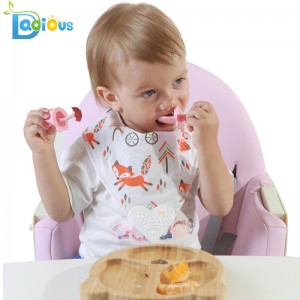 2019 Nowe produkty Karmienie dziecka Pierwszym zestawem łyżek i widelców Naczynia treningowe Łyżki dla niemowląt Samo karmienie