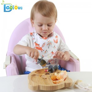 Best Seller First Self Feeding Naczynia dla niemowląt Short Toddler Spoon Food Grade PP Spoon and Forks for Baby Training