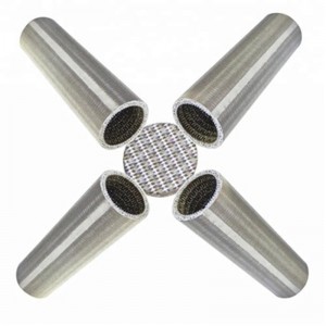 1, 2, 5, 10, 20, 30, 40, 60 mikronów ze spiekanej siatki ze stali nierdzewnej