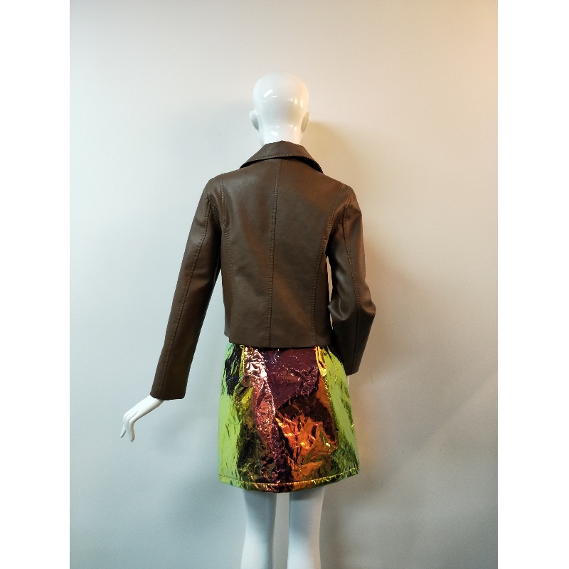 BROWER PU BIKER JACKET RLWPJ0012N