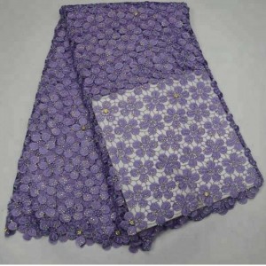 Wysokiej jakości moda nigerii szwajcarskiej bawełny sznur gipiury hafty koronki tkaniny