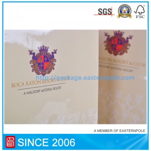 Luksusowa torba papierowa z wiązaną rączką