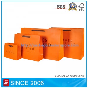 Zakupy torby papierowej z indywidualnym wzorem