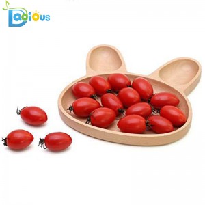 Naczynia do karmienia dziecka Naczynia dla niemowląt Bambusowy talerz Toddler Bambusowy talerz dla dzieci