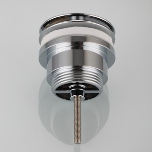 Publiczne odpady z chromu przepełnionego zlewem