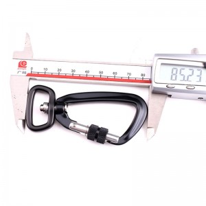 Odkryty hak wspinaczka camping zamek główny karabinek wspinaczka górska klamra wielofunkcyjny klamra odkryty szybkie złapanie szybki spadek bezpieczeństwa blokada z hakiem pies zwierzę CLIPS lotnictwa stop aluminium