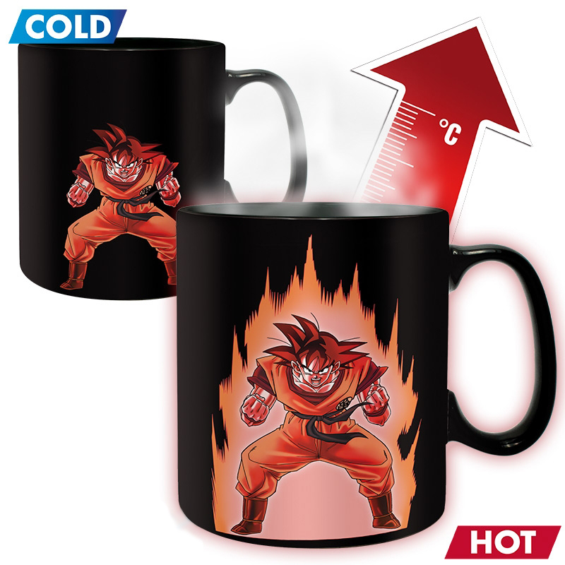 11oz Magic Coffee Heat Wrażliwy Mug Kolor Zmiana ciepła Cup, ceramiczne kubki kawy