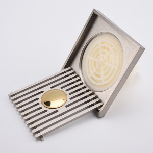 Mosiężne dekoracyjne odpływy odpływy podłogowe odpływ podłogowy oczyść ociekacz łazienkowy