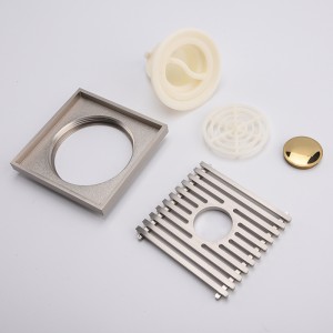 Mosiężne dekoracyjne odpływy odpływy podłogowe odpływ podłogowy oczyść ociekacz łazienkowy