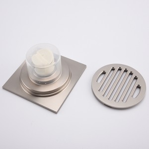 Nowoczesna łazienka z prysznicem odpływowym