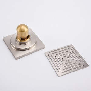 Ukryta zaślepka odpływu podłogi prysznicowej