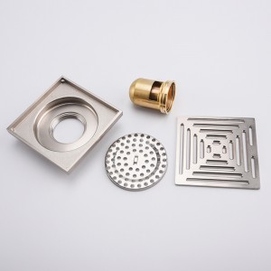 Ukryta zaślepka odpływu podłogi prysznicowej