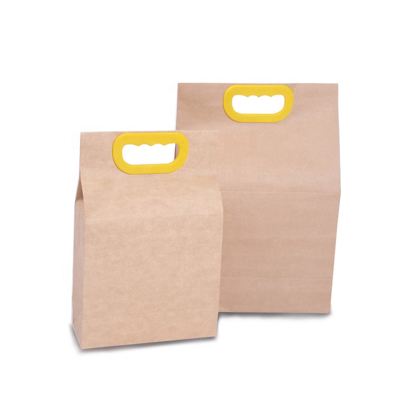 Cena hurtowa dostosowane logo drukowanie trwały odporny na wilgoć rozmiar 2.5 kg 5 kg papier pakowy ryż pakowy worek do pakowania