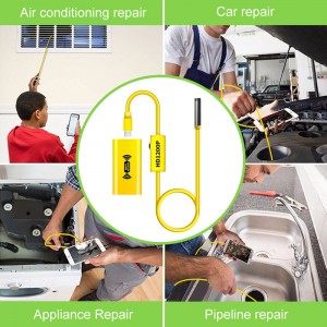 Bezprzewodowy endoskop 2.0 megapiksela HD WiFi Kamera boroskopowa Mikro interfejs Wodoodporny wąż inspekcyjny Camerafor Android, iOS i Windows, iPhone, Samsung, Tablet, Mac