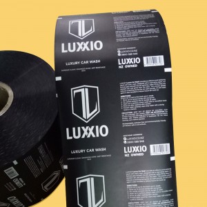 Niestandardowe drukowanie wklęsłe zgrzewane laminowane opakowanie plastikowe rolki folii