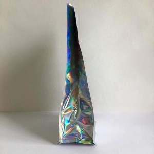 Niestandardowe logo OEM Laser Laser Flat Bottom Stand Stand Bag