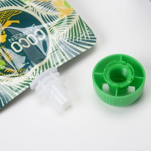 niestandardowy woreczek wylewki galaretki w opakowaniu spożywczy stand up torba do pakowania żywności