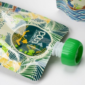 niestandardowy woreczek wylewki galaretki w opakowaniu spożywczy stand up torba do pakowania żywności