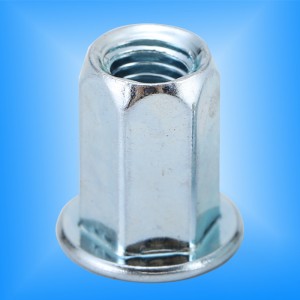 Korpus z łbem sześciokątnym z płaską głową