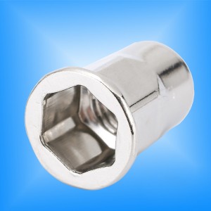 Korpus wewnętrzny z sześciokątnym łbem płaskim