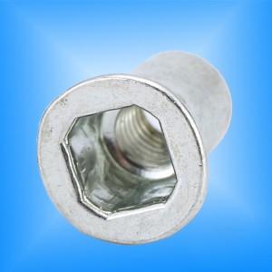 Ciało płaskiego głowicy kwadratowej