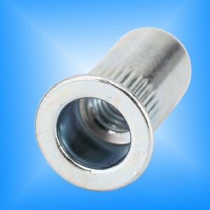 Korpus radełkowany z płaską głową