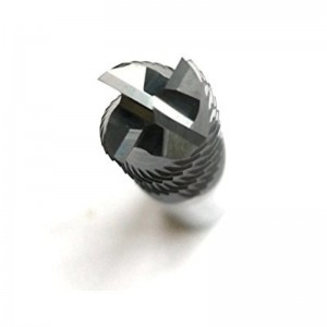 Frezy zgrubne z węglików spiekanych, HRC45 z powłoką Tialn, 4 rowki, średnica 1/4 \