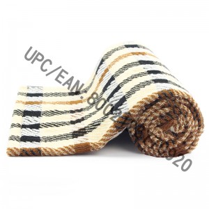 JMD TEXTILE Zestaw ręczników łazienkowych, 4 sztuki Ręcznik żakardowy w kratę w stylu brytyjskim, duże ręczniki kąpielowe 100% bawełna, ręcznik kąpielowy Basen Gym Hotel Travel, wyposażenie pokoju w akademiku College, ręczn...