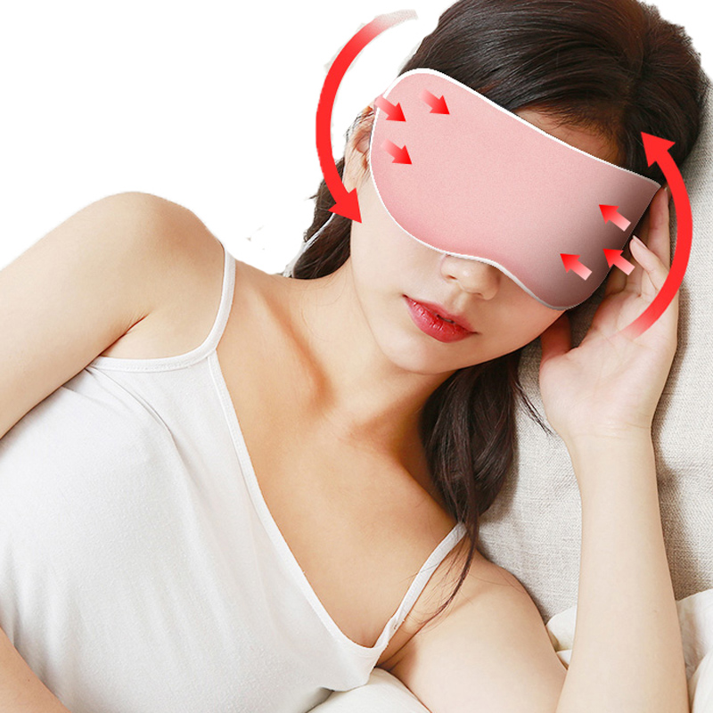 USB Steam Eye Eye, podgrzewana maseczka do spania z ogrzewaniem i kontrolą czasu i temperatury w celu złagodzenia opuchniętych oczu, ciemnych cykli, suchych oczu i zmęczonych oczu