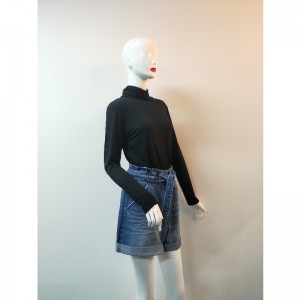 KRÓTKIE JEANSY DAMSKIE RLWSH0002M