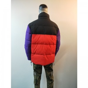 CASUALNY PŁASZCZ MĘSKI Z PODSTAWĄ KOŁNIERZ RLMPC0006N