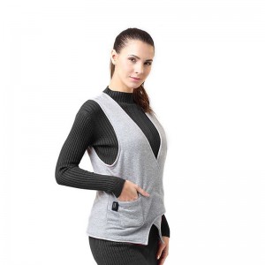 Ogrzewana kamizelka Rozmiar Regulowana bateria Elektryczna ciepła kamizelka na wędrówki Camping Outdoor