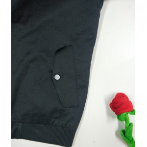 CZARNA KURTKA MĘSKA RLMJ0006