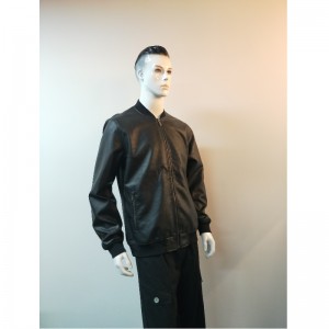 CZARNA KURTKA PUCHOWA MĘSKA RLMPJ0002