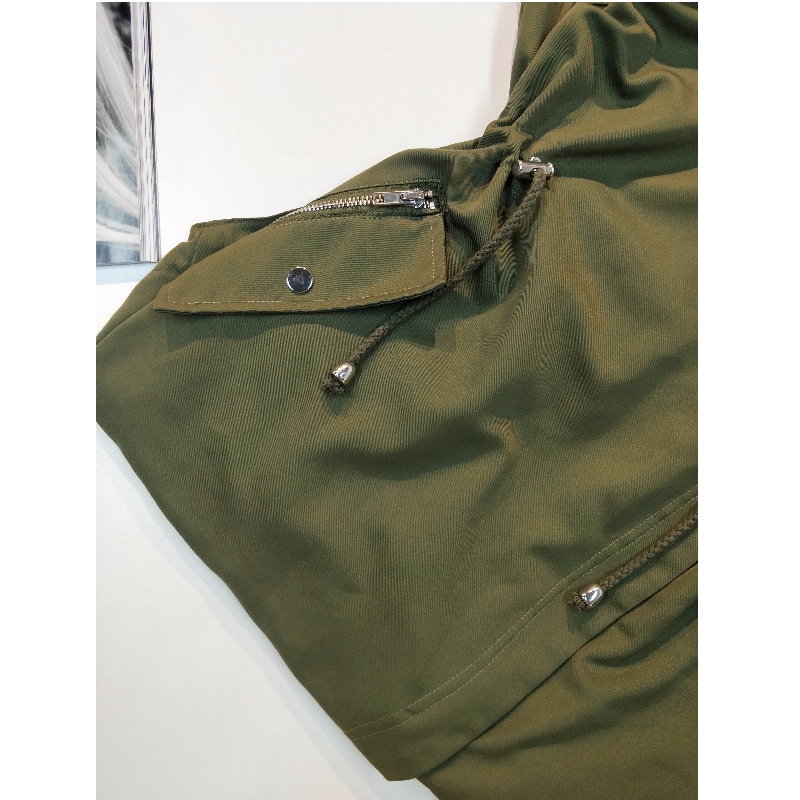 DAMSKA KURTKA KHAKI IRREGULAR RLWJ0001