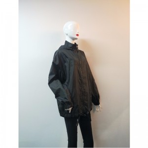 KURTKA BLACK WINDBREAKER DAMSKA RLWWJ0006