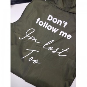 KHAKI WINDBREAKER DAMSKI RLWWJ0007