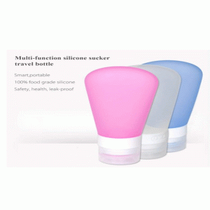 Silikonowe butelki podróżne