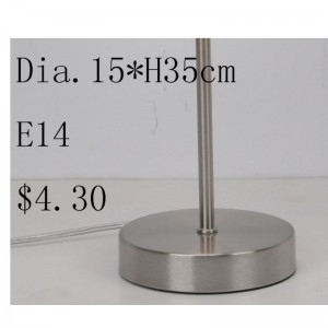 Lampa stołowa z abażurem wycinanym laserowo