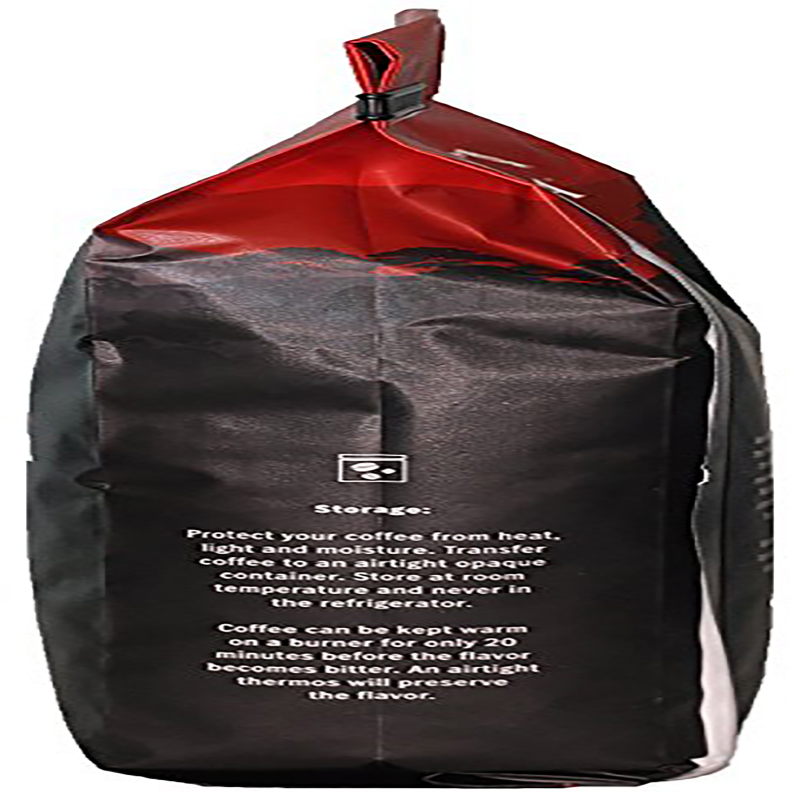 Niestandardowe logo z nadrukiem Quad Seal 2,5 kg 3 kg 5 kg 10 kg 15 kg Laminowany materiał Duże duże torebki z kawą