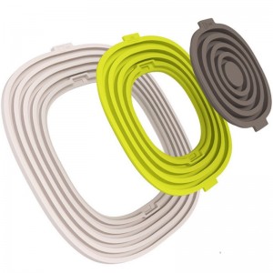 Trzyczęściowy zestaw silikonowej podkładki izolacyjnej