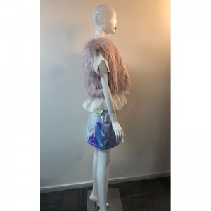 KRÓTKA KRÓTKA FUTRO KRÓTKA DAMSKA RLWF0014