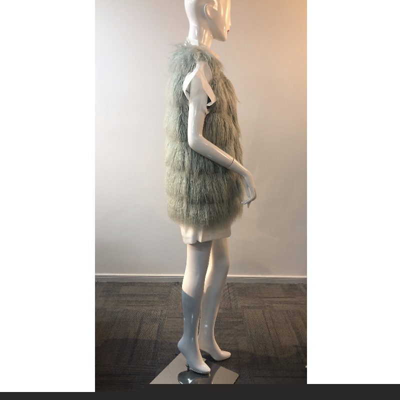 PŁASZCZ FUTRO Z PŁASZCZU MORSKIEGO RLWF0025