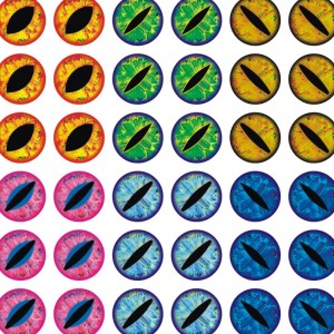 Oko przynęty, rybie oko z kopułą epoksydową